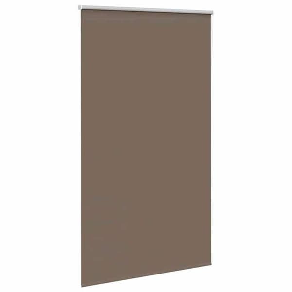 Rullegardin - EKSKLUSIV HUS - 130 x 210 cm - Kaffe - Mørklæggende - Polyester Kaffe