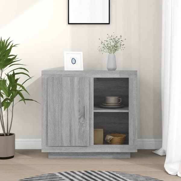 Maison Exclusive - Buffet Sonoma grå 80x40x75 cm
