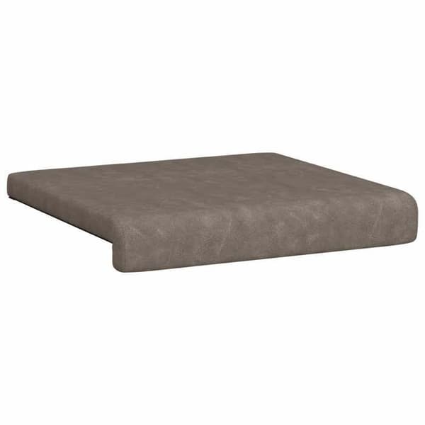 Maison Exclusive - Bænk pude 2 stk Kunstlæder Grå Dybde 35 cm