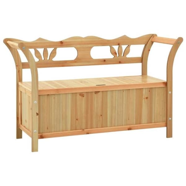 Maison Exclusive - Bænk 107x45x75,5 cm Solid fyrretræ
