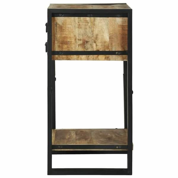 Maison Exclusive - Sidebord Brun 40 x 40 x 80 cm Massivt mangotræ