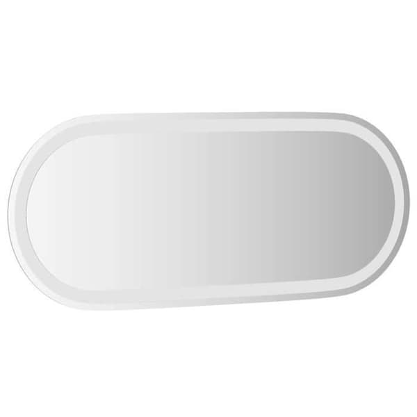 Maison Exclusive - LED-peili kylpyhuoneeseen 90x40 cm soikea