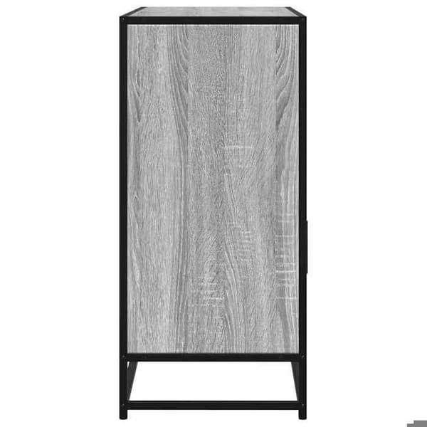 Maison Exclusive - Buffet sonoma grå 100x35x76 cm ingeniørtræ