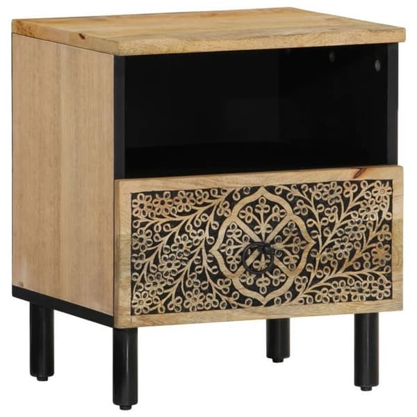Maison Exclusive - Natbord 40x33x46 cm Solid mango træ