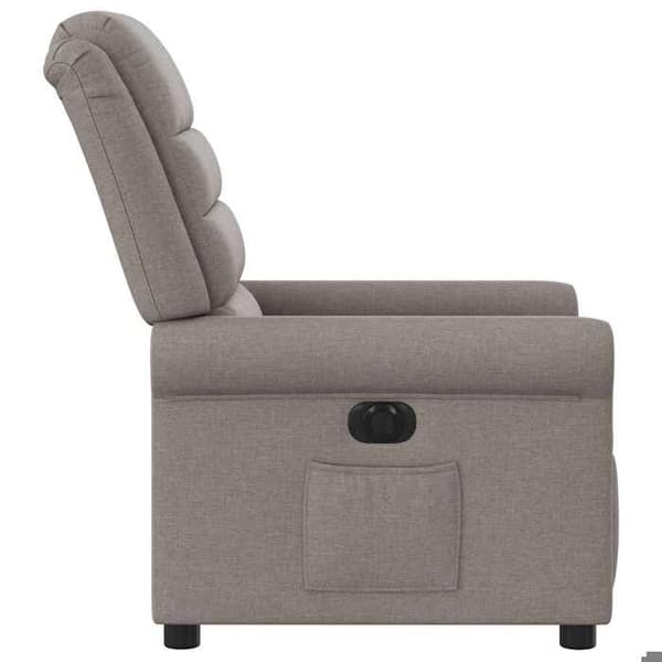 Maison Exclusive - Elektrisk lænestol Taupe Stof
