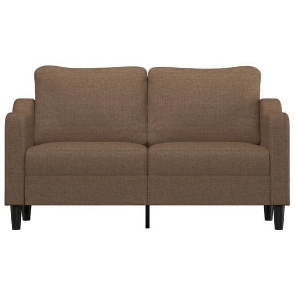 Maison Exclusive - 2-personers sofa Brun 140 cm Stof