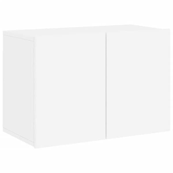 Maison Exclusive - Väggmonterad TV-möbel vit 60x30x41 cm