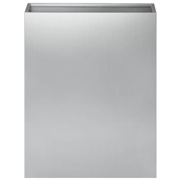 Maison Exclusive - Trädgårdskrukor 2 st Silver 40 x 20 x 40 cm