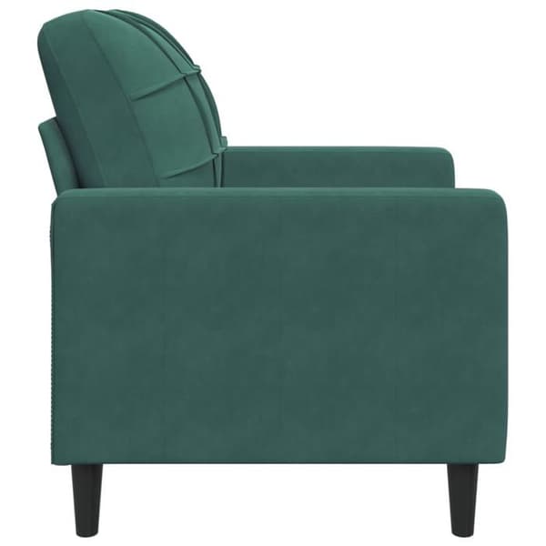 Maison Exclusive - Mörkgrön Fåtölj 60 cm Sammet