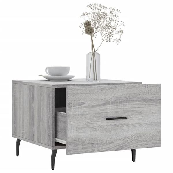 Maison Exclusive - Sofaborde 2 stk sonoma grå 50x50x40 cm ingeniørtræ