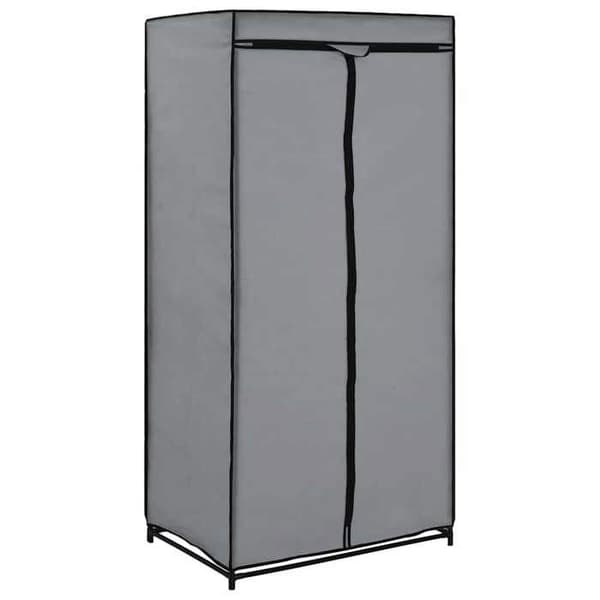 Kleeskabe - Maison Exclusive - Grå - 75 x 50 x 160 cm - Robust jernramme Grå
