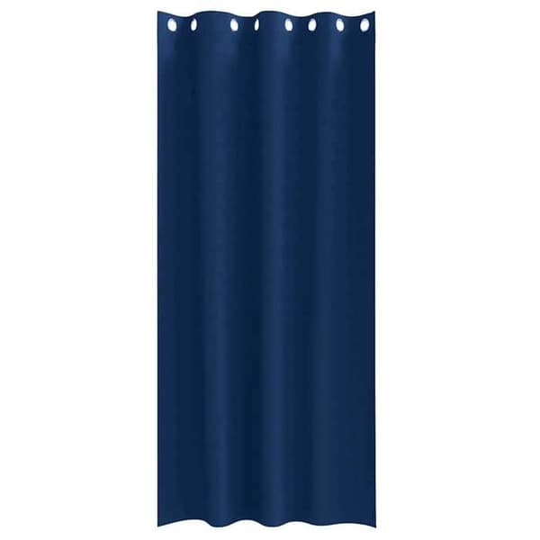 Mørklægningsgardiner - EKSKLUSIV HUS - 245 x 140 cm (2 stk) - Mørkeblå - Triple vævning 80–90% - Polyester Mörkblå