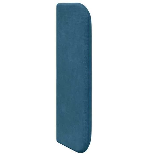 Maison Exclusive - Öron av huvudgavel Blå 40,5 x 40,5 x 4 cm Sammet Blå