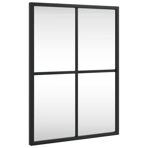 Maison Exclusive - Svart väggspegel 30x40 cm rektangulär järn
