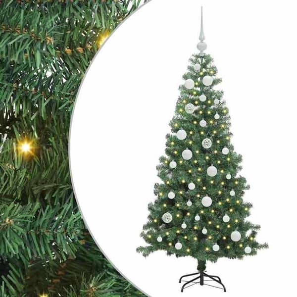 Maison Exclusive - Vihreä joulukuusi 120 cm PVC Grön