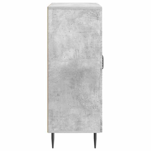 Maison Exclusive - Buffé Grå betong 66 x 34,5 x 89,5 cm Ingenjörsträ