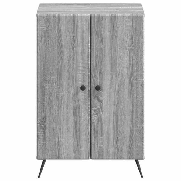 Maison Exclusive - Skab til sko BREDA 59,5 x 39,5 x 90 cm Sonoma grå Sonoma grå