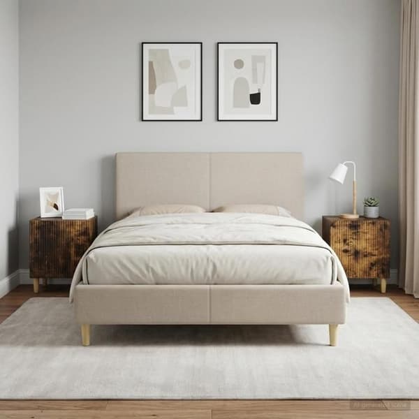 Maison Exclusive - Natbord 2 dele Røget eg 43 x 34,5 x 50 cm