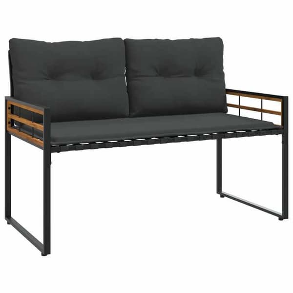 Maison Exclusive - Bäddsoffa i trä 114 x 55 x 77 cm Mörkgrå Mörkgrå