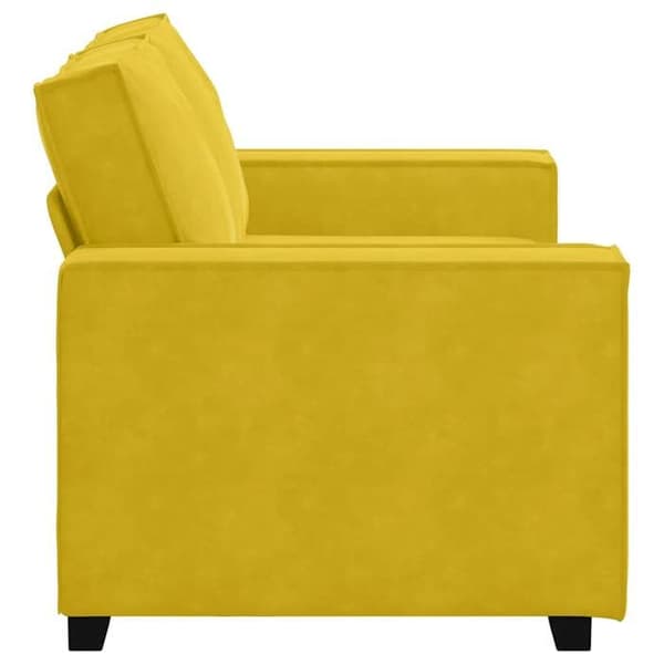 Maison Exclusive - 2-personers sofa Gul 160x78x84 cm Velour