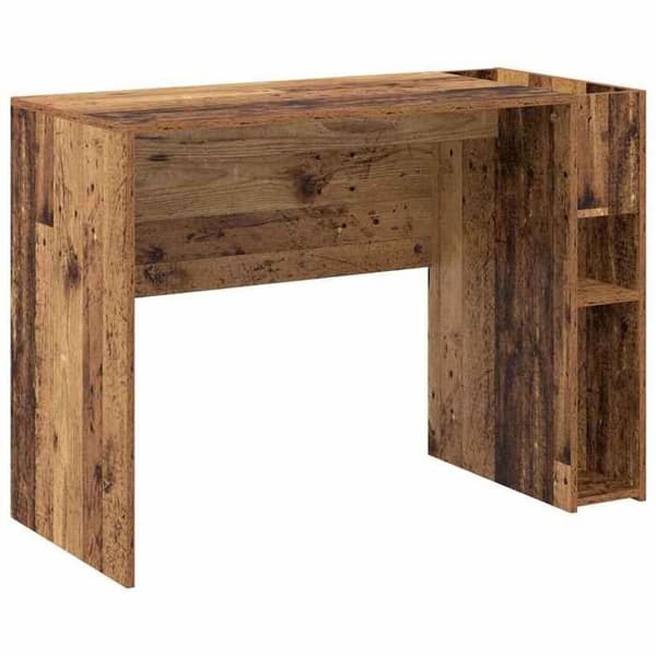 Kontor - EKSKLUSIVT HUS - 109 x 50 x 78 cm - Ingeniørtræ - Rektangulær - Store opbevaringskapaciteter