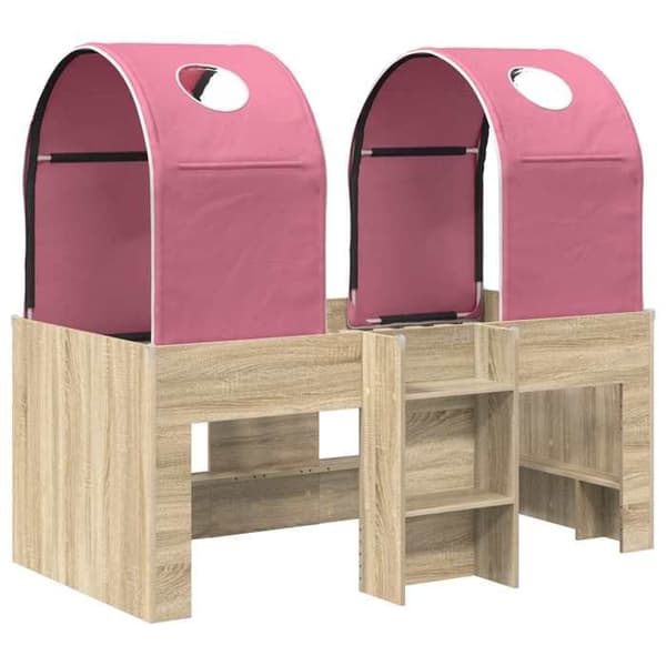 Sengestel - EKSKLUSIV HUS - Standardmodel - Rosa - Ingeniørtræ - Moderne design