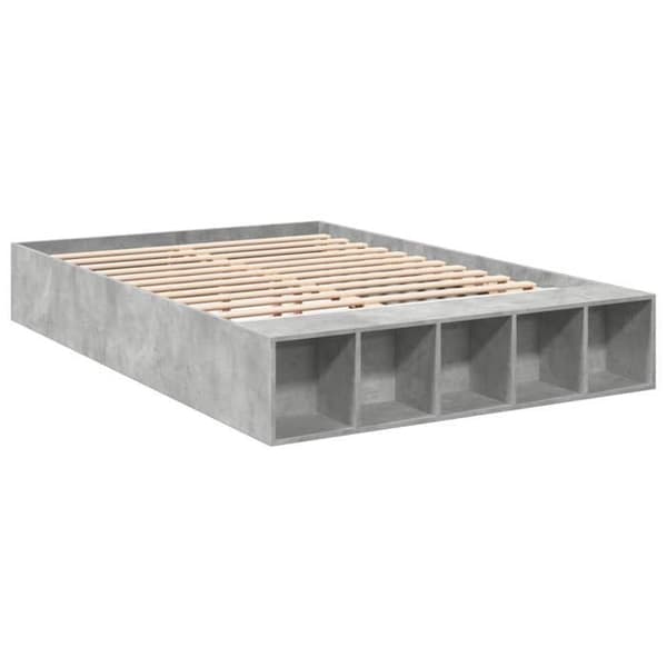 Maison Exclusive - Sengestel uden madras grå beton 120x190 cm
