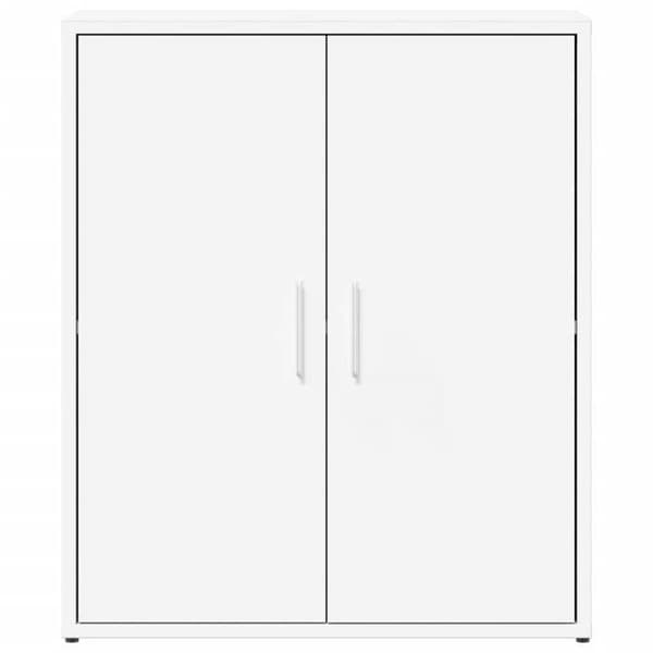 Maison Exclusive - Vit buffé 60x31x70 cm i ingenjörsträ