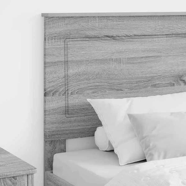 Maison Exclusive - Hovedgærde Grå Sonoma 100 cm Ingeniørtræ
