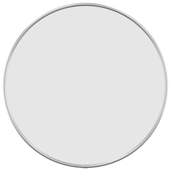 Maison Exclusive - Spegel väggmonterad Silver Ø 40 cm Rund Silver