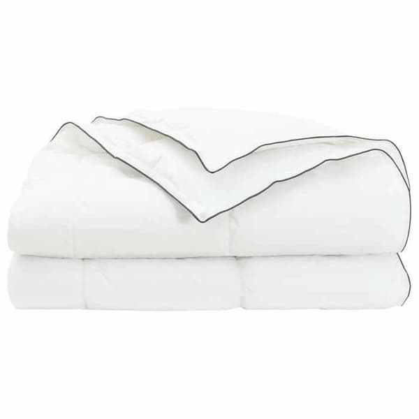 Maison Exclusive - Duntäcke 135 x 220 cm 100% Bomull Vit
