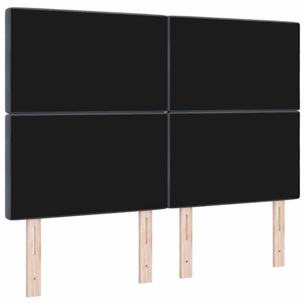 Maison Exclusive - Hovedgærde Mørkegrå 160 cm Velour