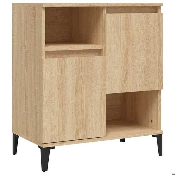 Maison Exclusive - Buffé Ek sonoma 60x35x70 cm Ingenjörsträ