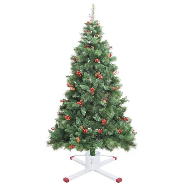 Julgransstöd - EXKLUSIV HEM - 61x61x15,5 cm - Vit - Vattentank - Stabil korsbas Vit
