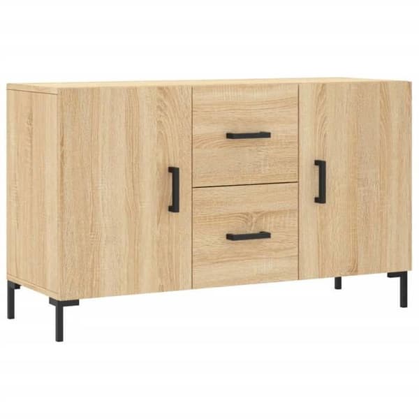 Maison Exclusive - Buffé ek sonoma 100x36x60 cm ingenjörsträ