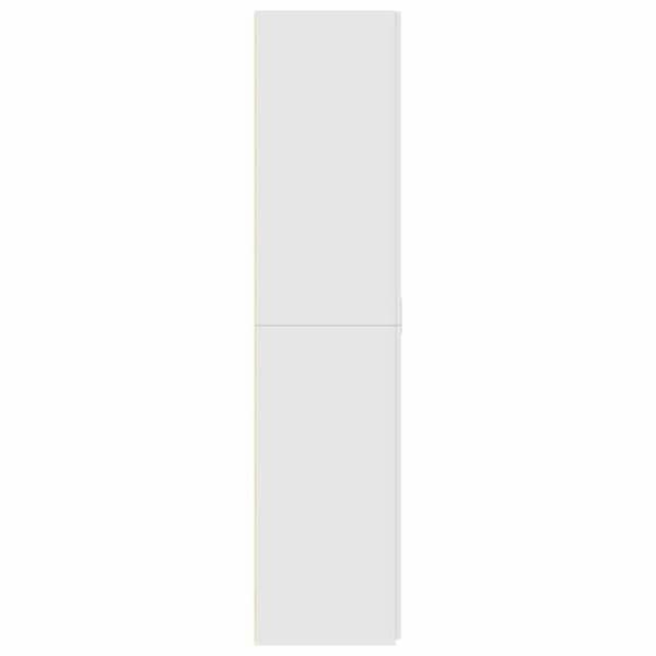 Maison Exclusive - Buffé hög vit 70x42,5x185 cm ingenjörsträ