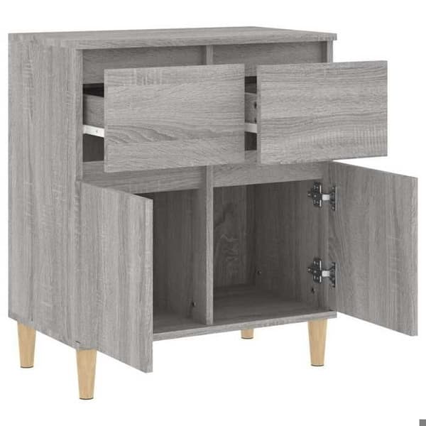 Maison Exclusive - Buffet Sonoma grå 60x35x70 cm Ingenjörsträ