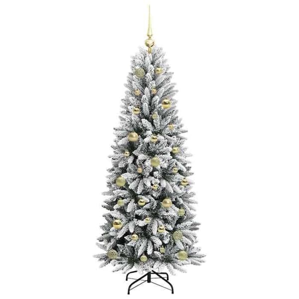 Maison Exclusive - Kunstigt Hvidt Juletræ 150 cm Vit