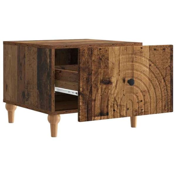 Maison Exclusive - Alustatabletti Vanha puu 49 x 50 x 40 cm Insinööripuu