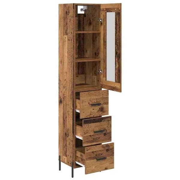 Dressoar & buffé - MAISON EXCLUSIVE - Standardmodell - Ingenjörsträ - Metallben - Modern design