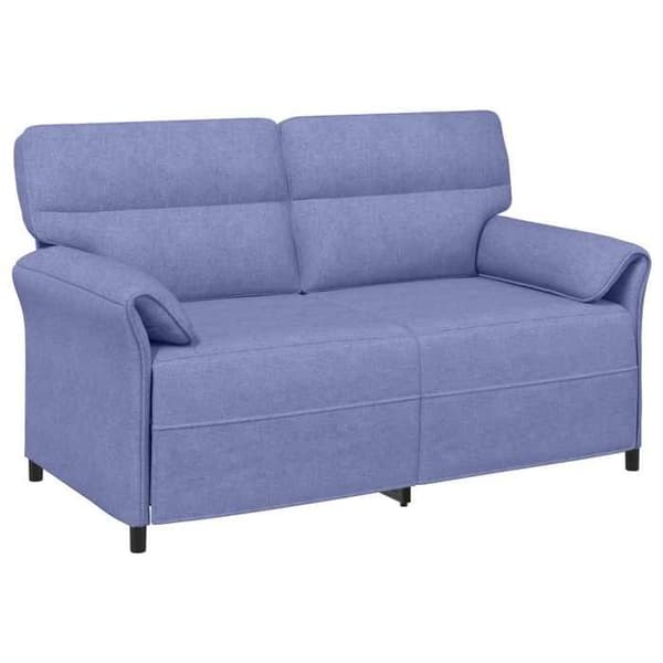 Divaani - MAISON EXCLUSIVE - 2-osainen setti - Denim-sininen - Polyesterikangas - Metallirunko denim blå