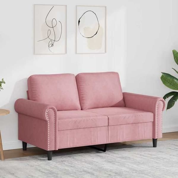 Maison Exclusive - 2-personers sofa i rosa 120 cm velour