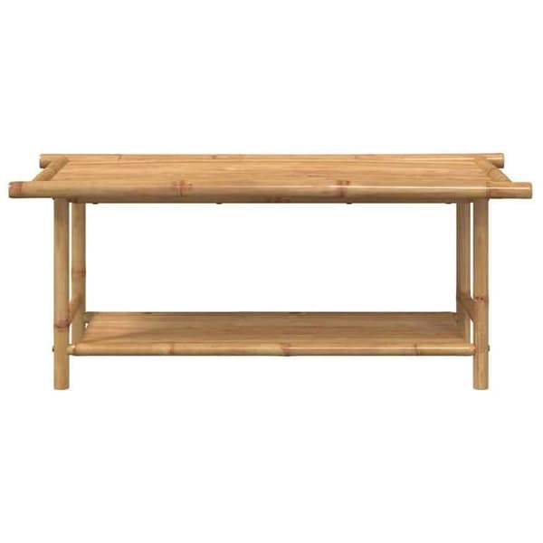 Bord - EKSKLUSIV HUS - 110x55x45 cm - Bambus - Ventilerede, rådfrie lameller - Robust overflade & opbevaring