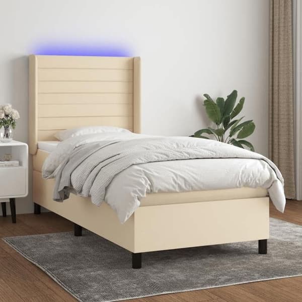 Maison Exclusive - LED-jousipatja kangaspäädyllä