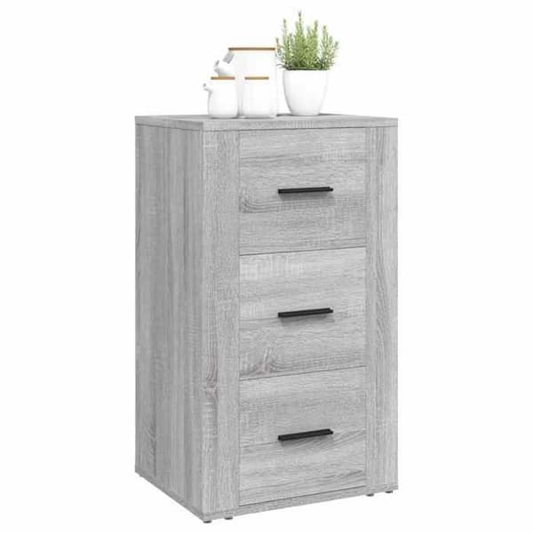 Maison Exclusive - Buffé Sonoma grå 40x33x70 cm Ingenjörsträ Sonoma grå