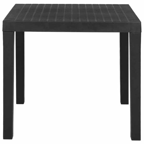 Havemøbel - Eksklusivt Hus - Grå - 79x65x72 cm - Plastik