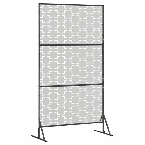 Maison Exclusive - Integritetsskärm 100 x 50 x 180 cm Galvaniserat stål