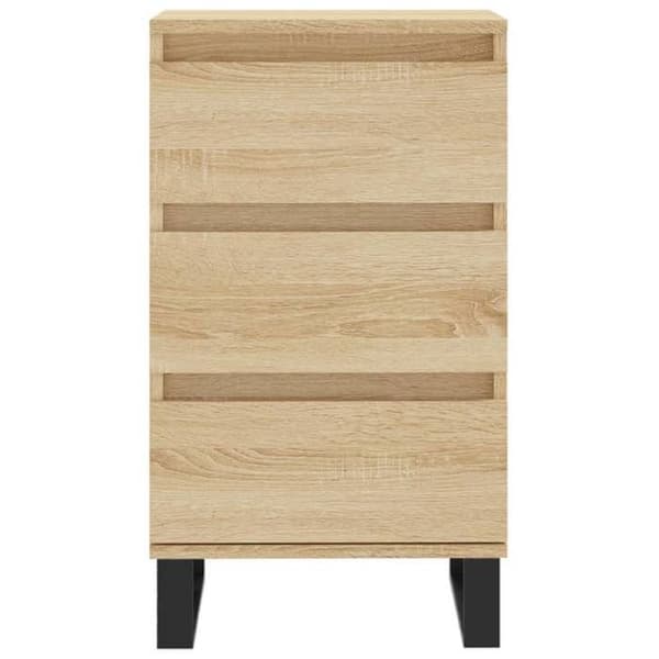 Maison Exclusive - Buffé ek sonoma 40x35x70 cm ingenjörsträ