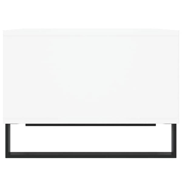 Maison Exclusive - Låg bord Vit 60x50x36,5 cm Ingenjörsträ Vit