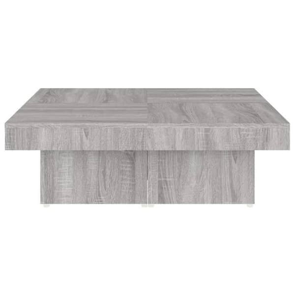 Maison Exclusive - Soffbord Sonoma grå 90x90x28 cm Ingenjörsträ